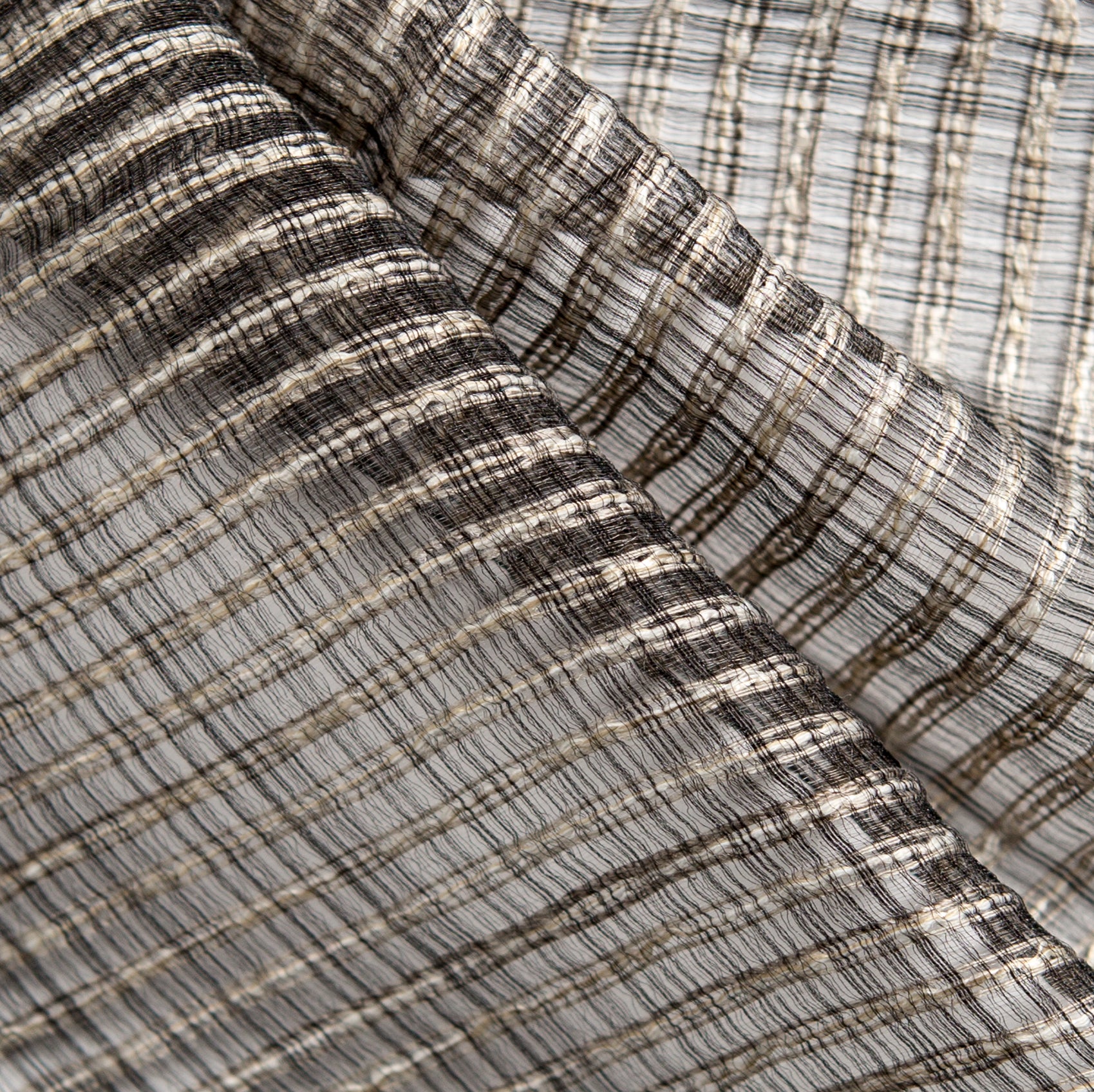Lattice sheer fabric — color 01