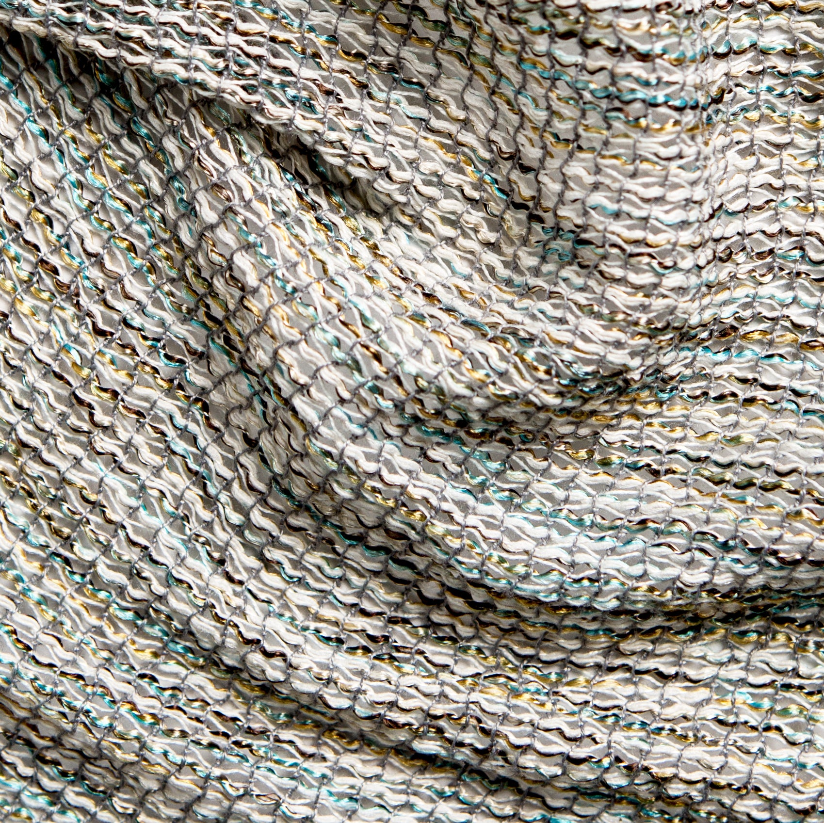 Mosaic sheer fabric — color 01