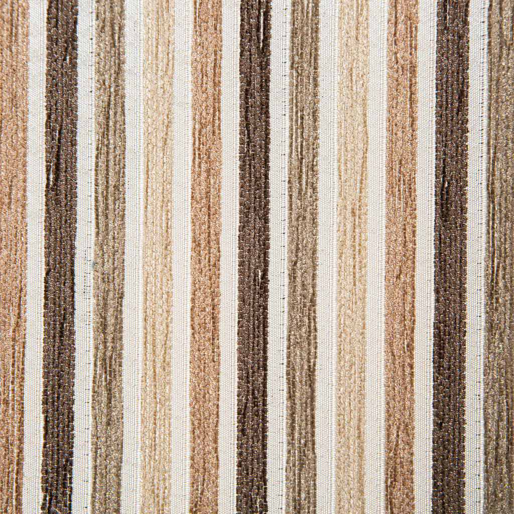 Contract Upholstery fabric with stripes and a woven texture. Andriali Contract